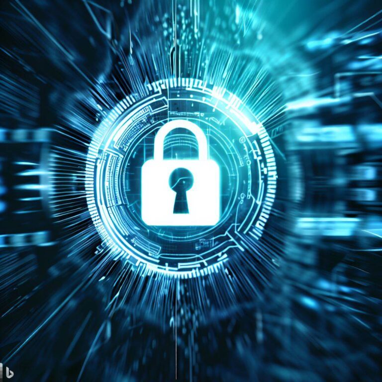 tech style lock also cyber security