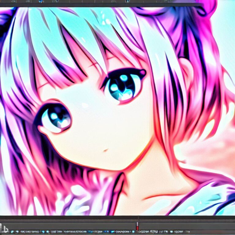 Clipdrop AI, anime girl character