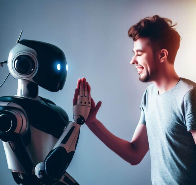 Ai robot friendship with human