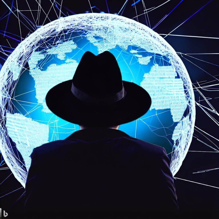 google, Unkown man in black