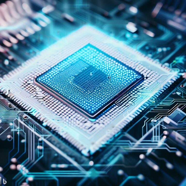 Graphical processor unit sci-fi look