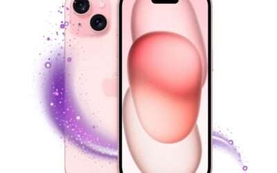 apple iPhone pink 15