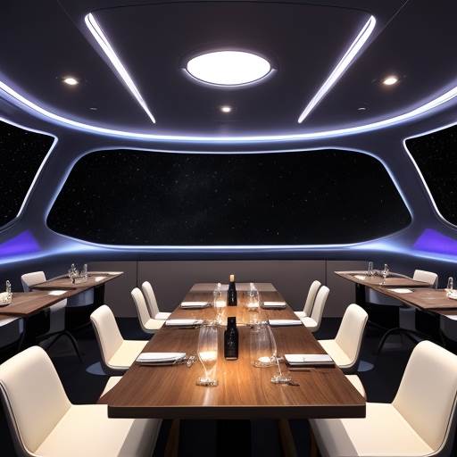 restaurant in space