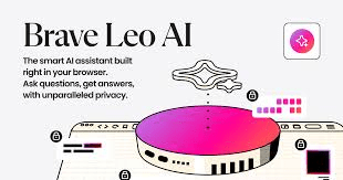 brave Leo ai poster in very creative and fancy style