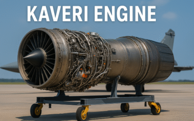 GTRE Kaveri engine on test platform at airbase – India's indigenous jet engine project