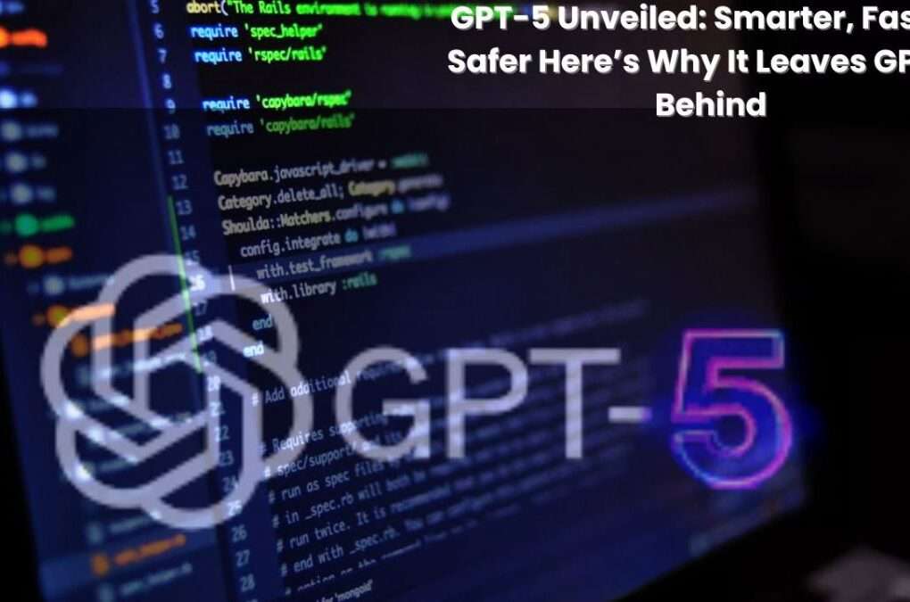coding interface and gpt-5 with logo.
