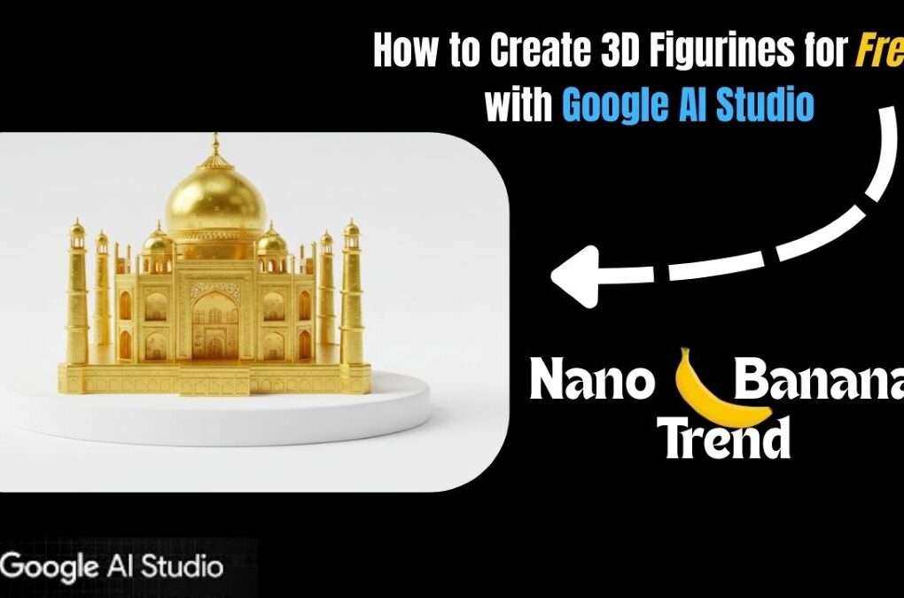nano banana trend poster. And golden taj mahal