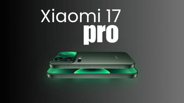 Xiaomi 17 poster image with green color Xiaomi 17 phone