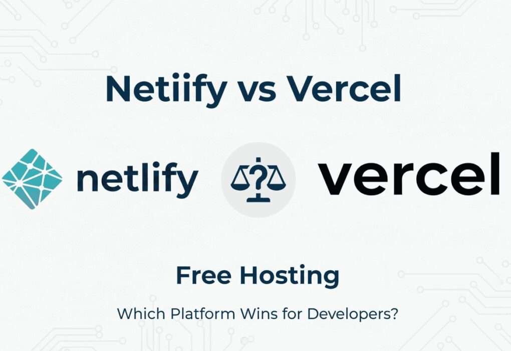 netifly and vercel hosting poster