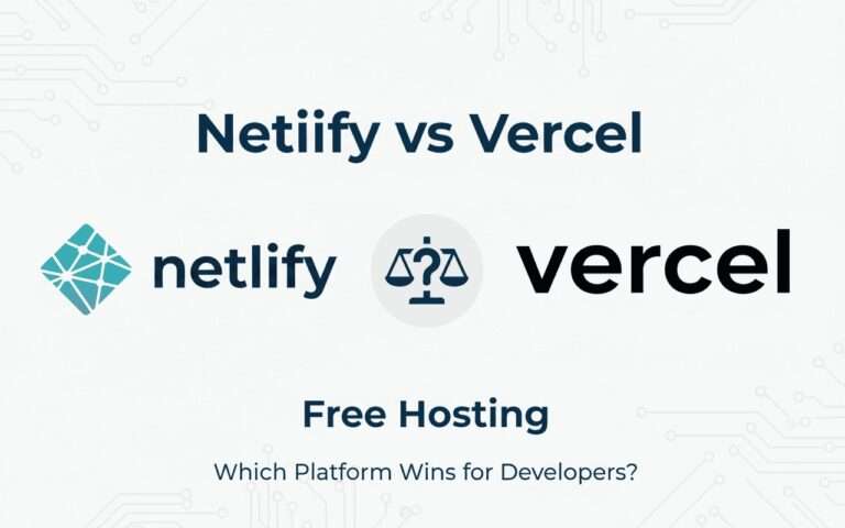 netifly and vercel hosting poster