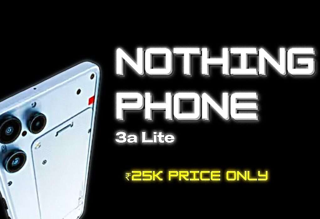 nothing phone 3a lite promotional image