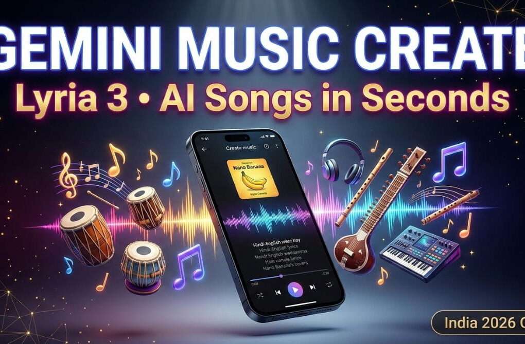 gemini music with instruments mockups