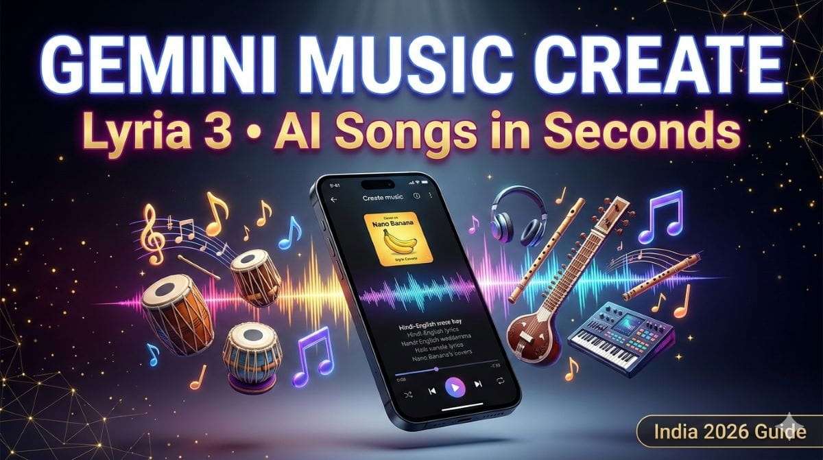 gemini music with instruments mockups